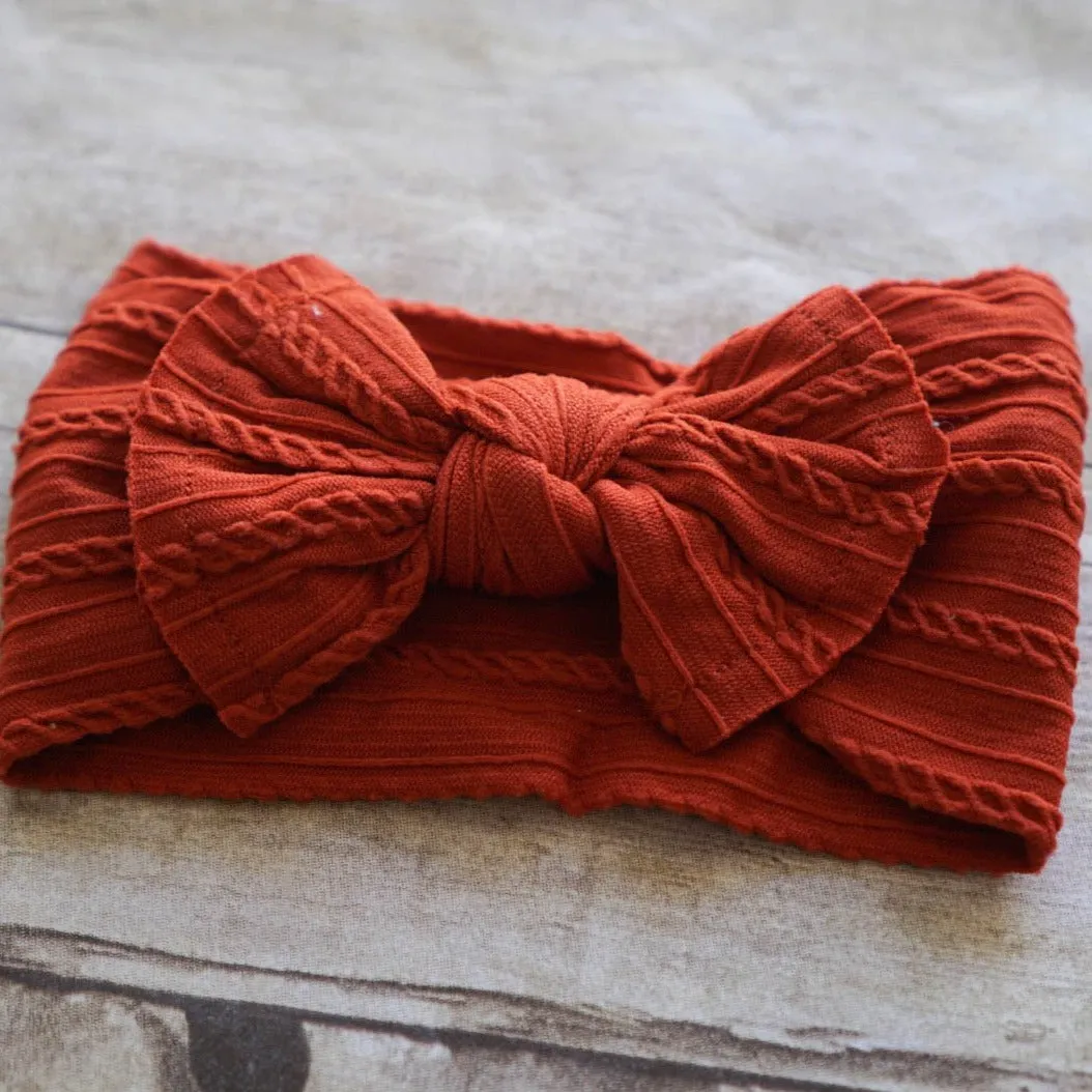 Solid Caddy Cable Headbands