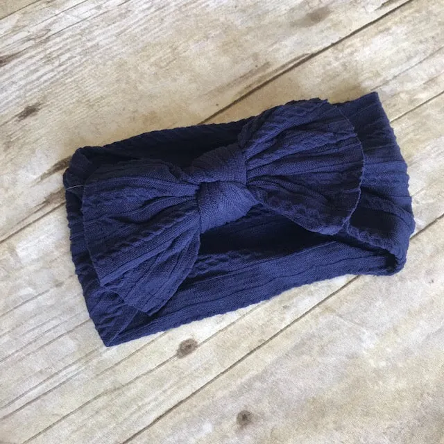 Solid Caddy Cable Headbands