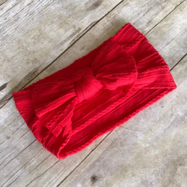 Solid Caddy Cable Headbands