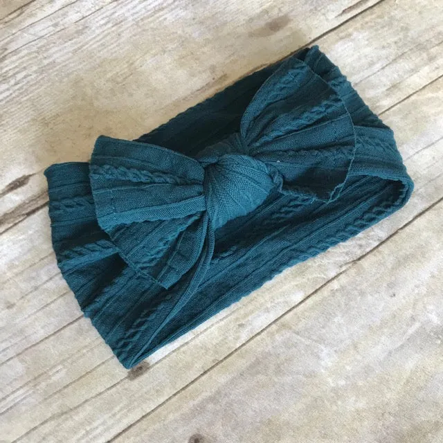 Solid Caddy Cable Headbands