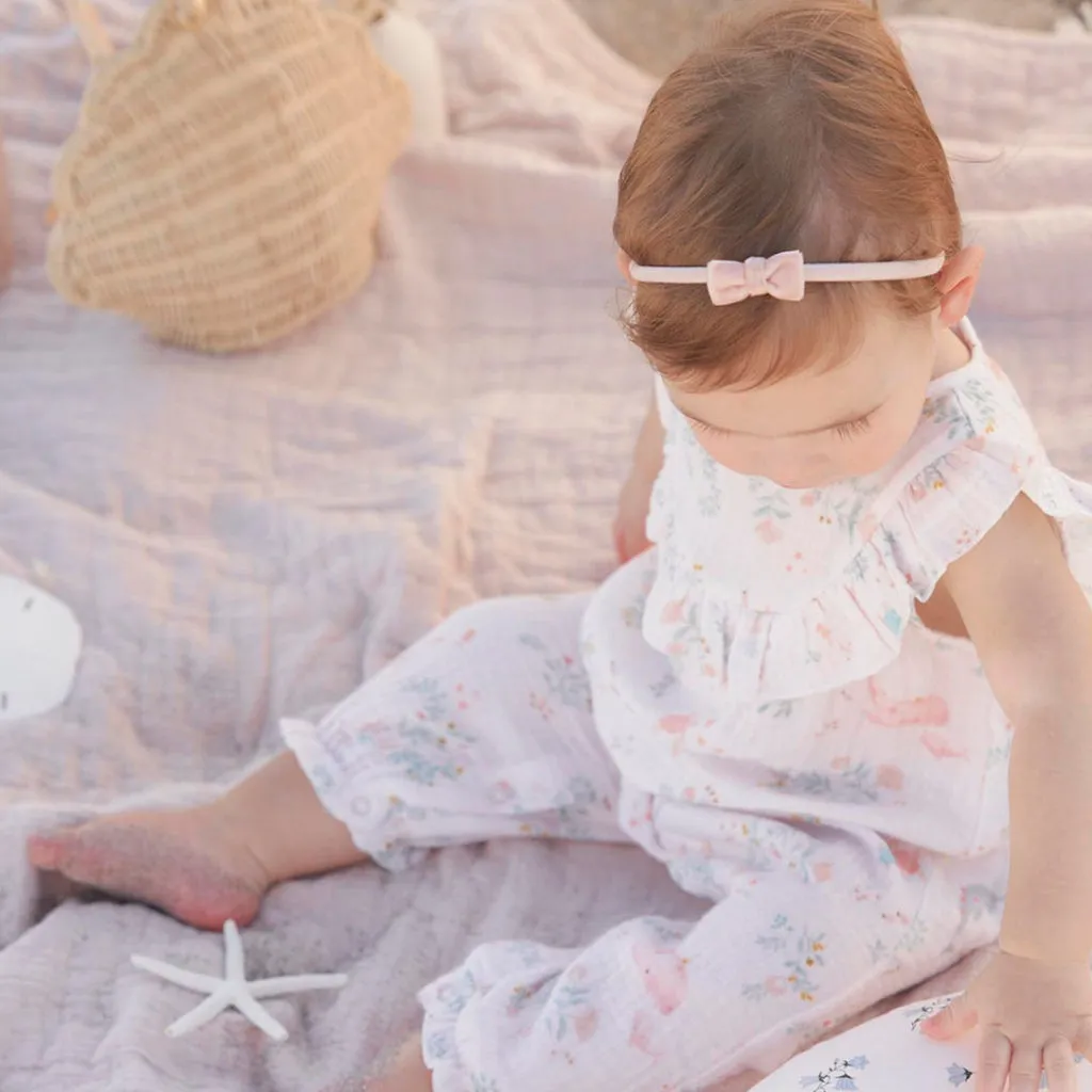 Velvet Bow Headband - Set of 3 by Elegant Baby